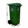 Nilkamal Garbage Collection Bin 120 Ltr