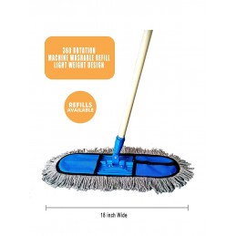 EAZYMOP - 18 Inch dry mop set